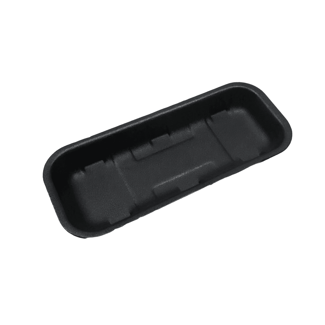 3CT Tray Foam Black Rectangle 400/Case