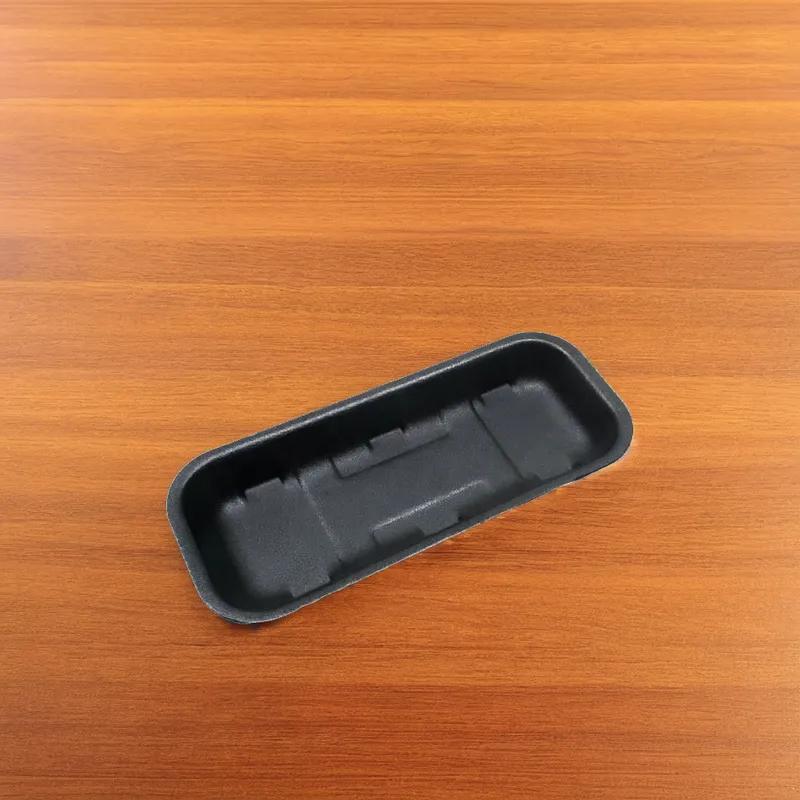 3CT Tray Foam Black Rectangle 400/Case