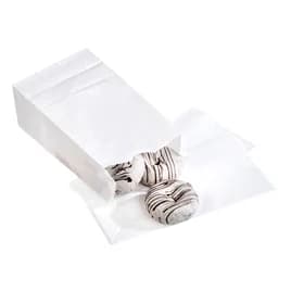 Bakery Bag 6X3.625X11 IN Paper 6# White Plain 1000/Case