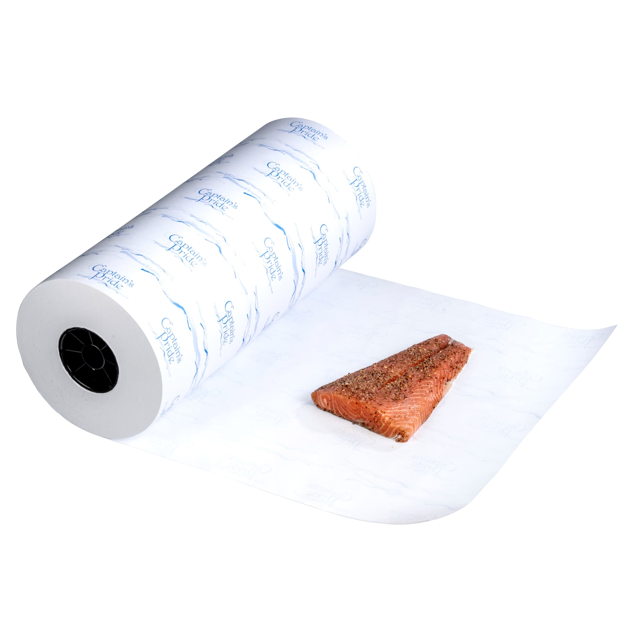 Freezer Paper Roll 18IN X1100FT White Fish Design Standard Grade 1/Roll