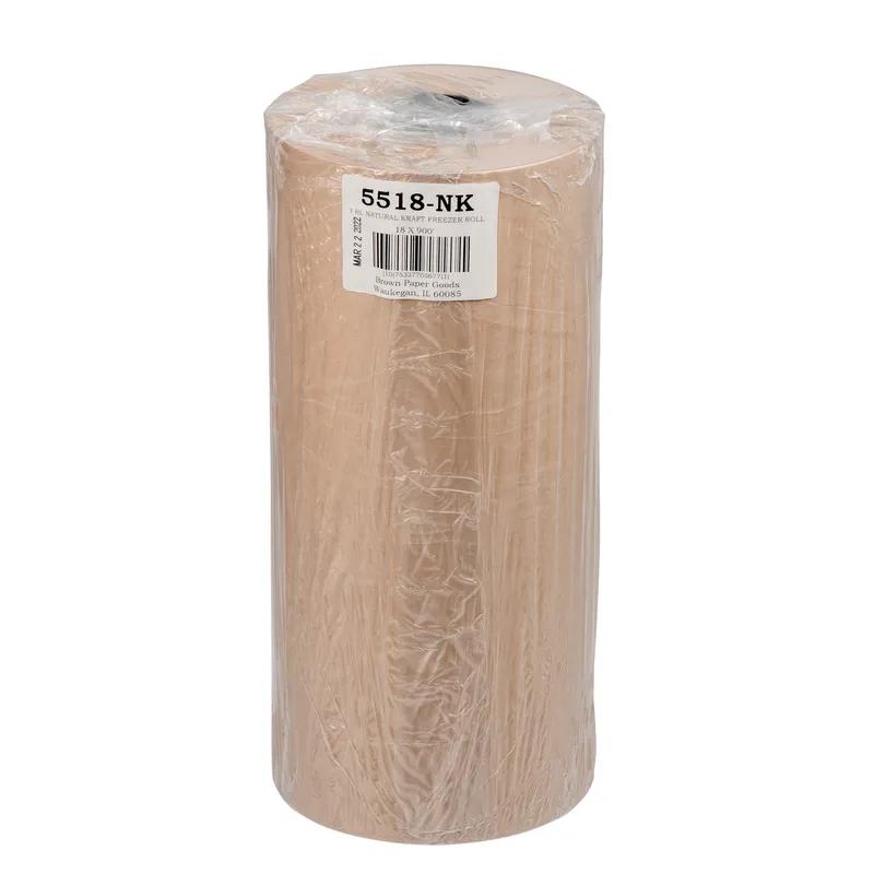 Freezer Paper Roll 18IN X900FT Natural Plain Medium Grade 1/Roll