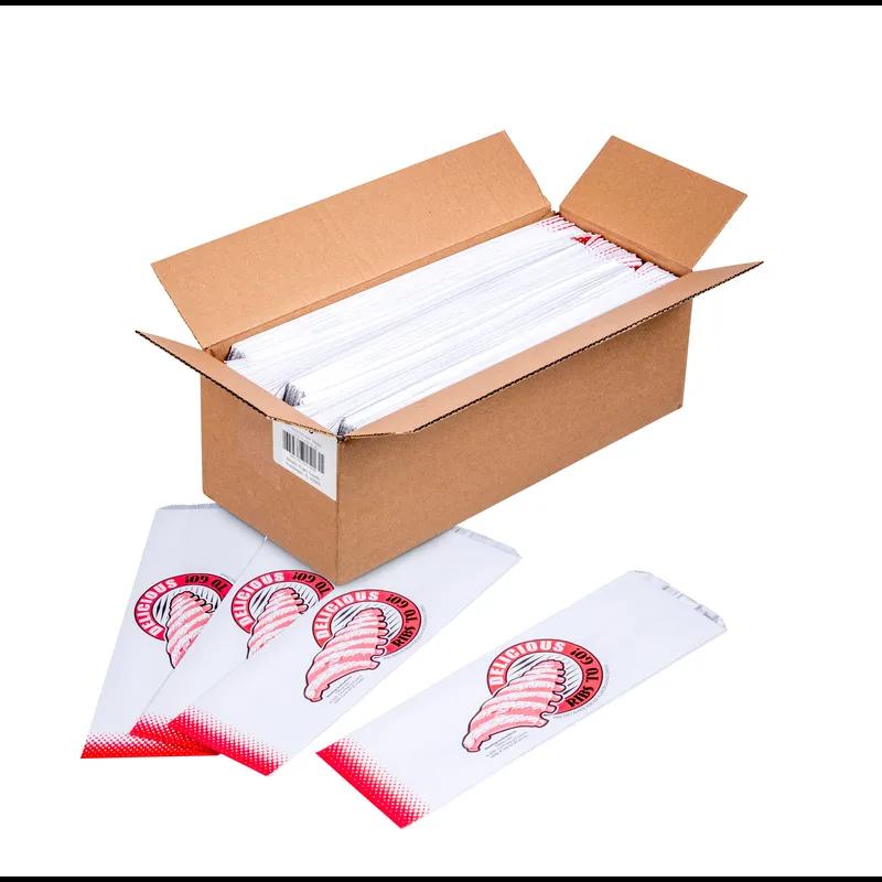 Bag 6.5X4.375X20 IN Foil-Lined Paper Ribs to Go Design Insulated 250/Case