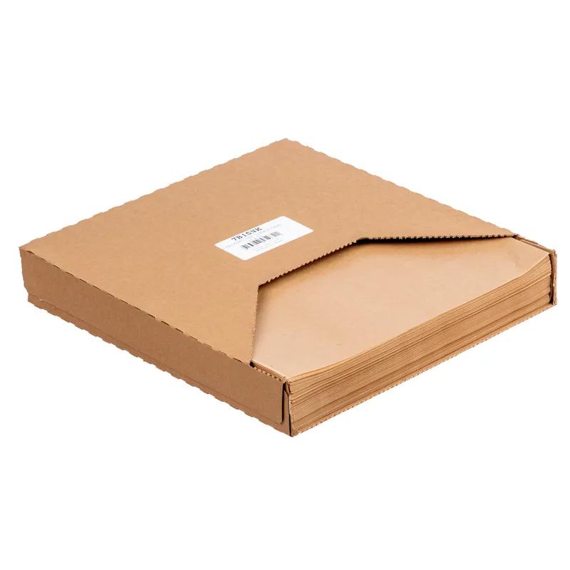 Sandwich Wrap 15X15 IN Dry Wax Paper Natural Plain 3000/Case