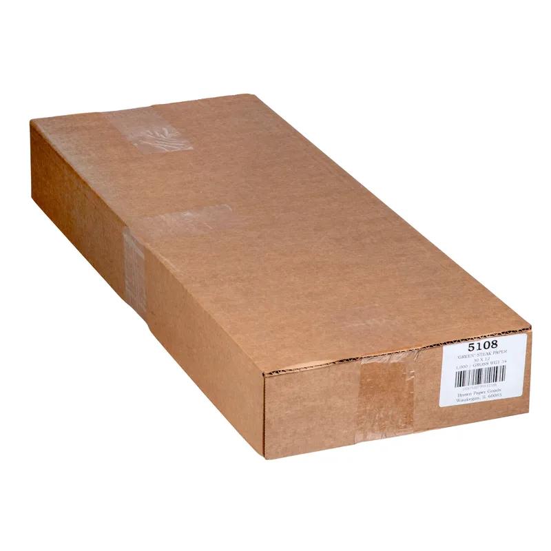 Steak & Butcher Paper Sheets 30X12 IN Green Plain 1000/Case