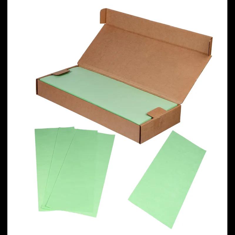 Steak & Butcher Paper Sheets 30X12 IN Green Plain 1000/Case