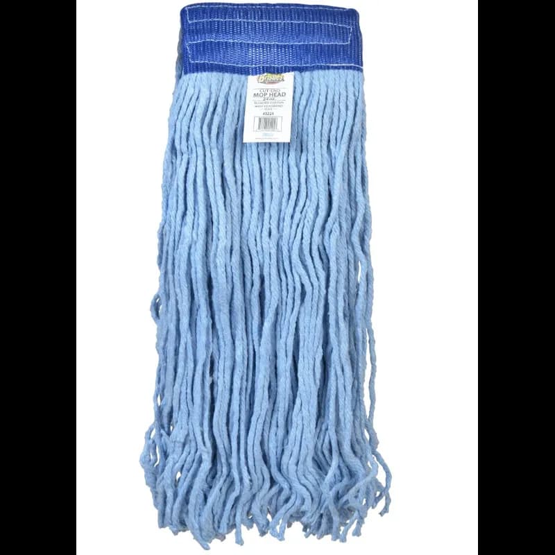 Mop Head #24 Blue Cut End Narrow Headband 12/Case