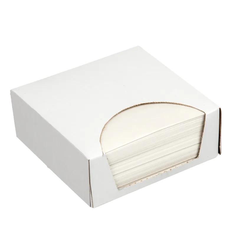 Patty Paper 5.5X5.5 IN White Plain Waxed 1000 Sheets/Pack 1 Packs/Case 1000 Sheets/Case