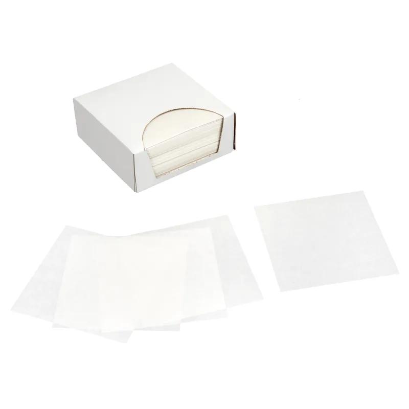 Patty Paper 5.5X5.5 IN White Plain Waxed 1000 Sheets/Pack 1 Packs/Case 1000 Sheets/Case