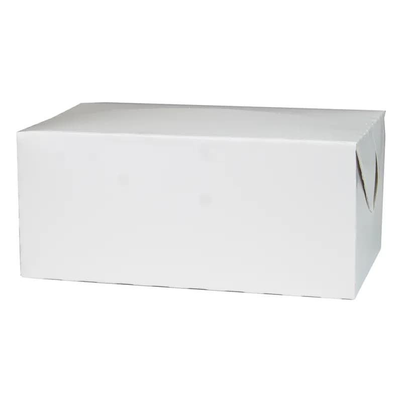 Deli Take-Out Box 9X5X4 IN Paperboard White Fast Top 250/Case