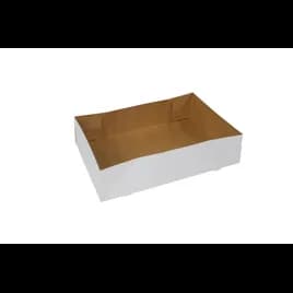 Donut Tray 14X10X3 IN White 4 Corner Automatic 200/Case