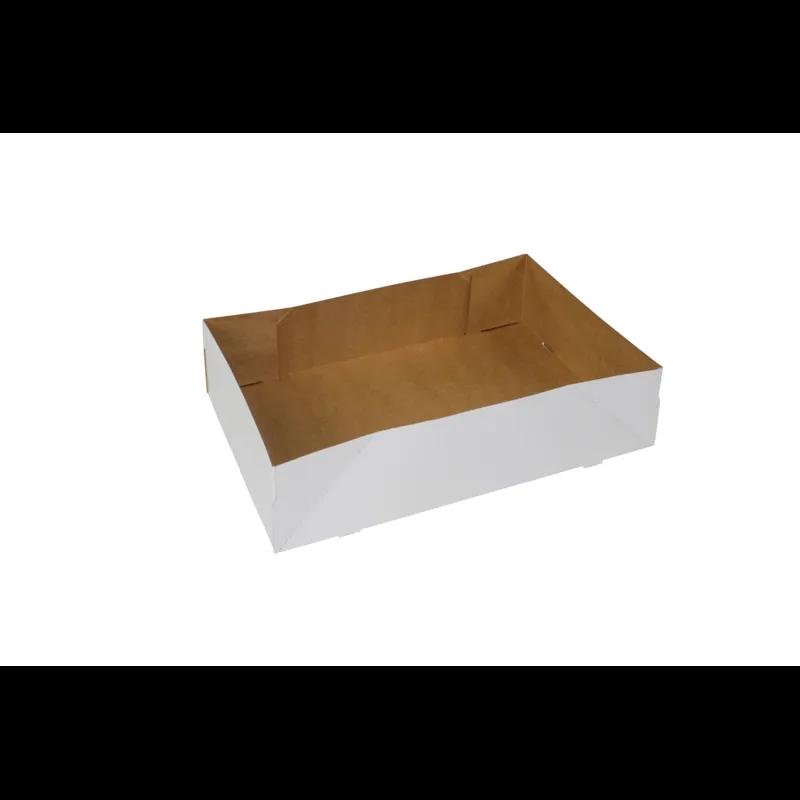 Donut Tray 14X10X3 IN White 4 Corner Automatic 200/Case