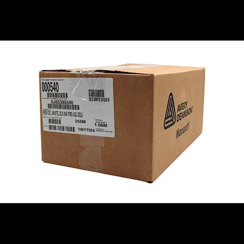 Monarch 1110/FEB-120 Deli Gun Label Black White 16/Pack