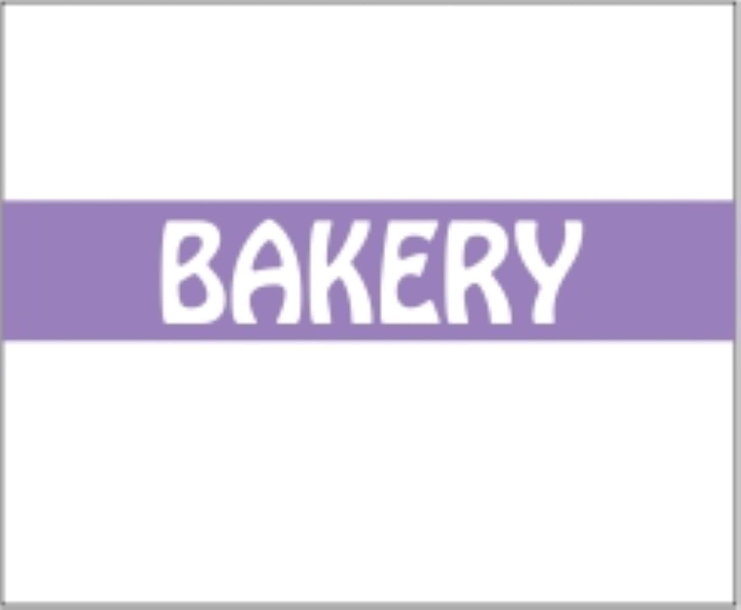 Monarch 1115/FM-342 Bakery Gun Label White Fuchsia Reverse Print 10/Pack