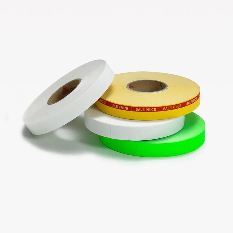 Monarch 1110/FEB-117 Grocery Gun Label Blue White Reverse Print 16/Pack