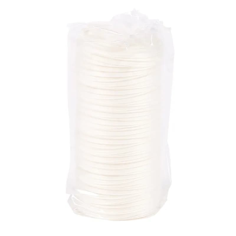 PrimeWare® Lid CPLA White For 8 OZ PLA Cup Freezer Safe 50 Count/Pack 20 Packs/Case 1000 Count/Case