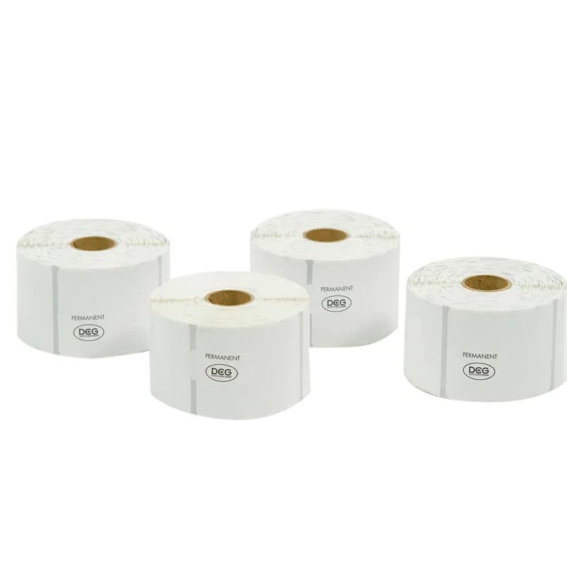 DateCodeGenie® Blank Label 2X2 IN White Square Permanent 3000/Pack