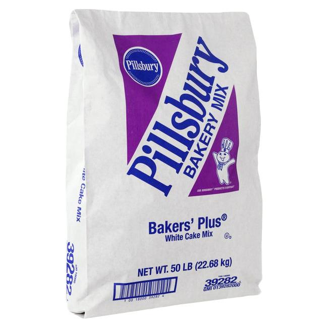 Pillsbury® Bakers' Plus White Cake Mix 1/Bag