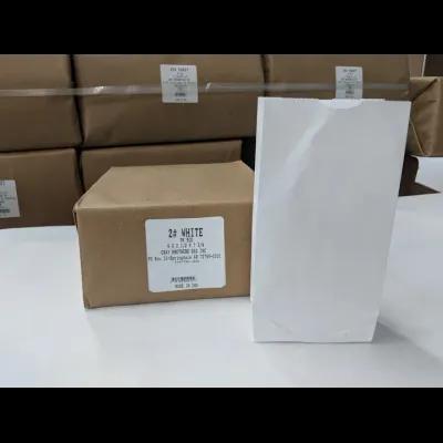 Bag 4X4.25X7.75 IN 2 LB Paper White 500/Bundle