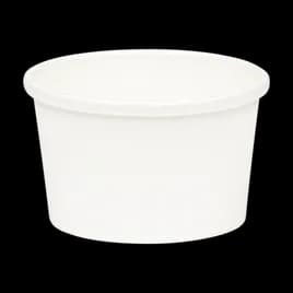 Soup Food Container 8 OZ SBS Paperboard White Leak Resistant 500/Case
