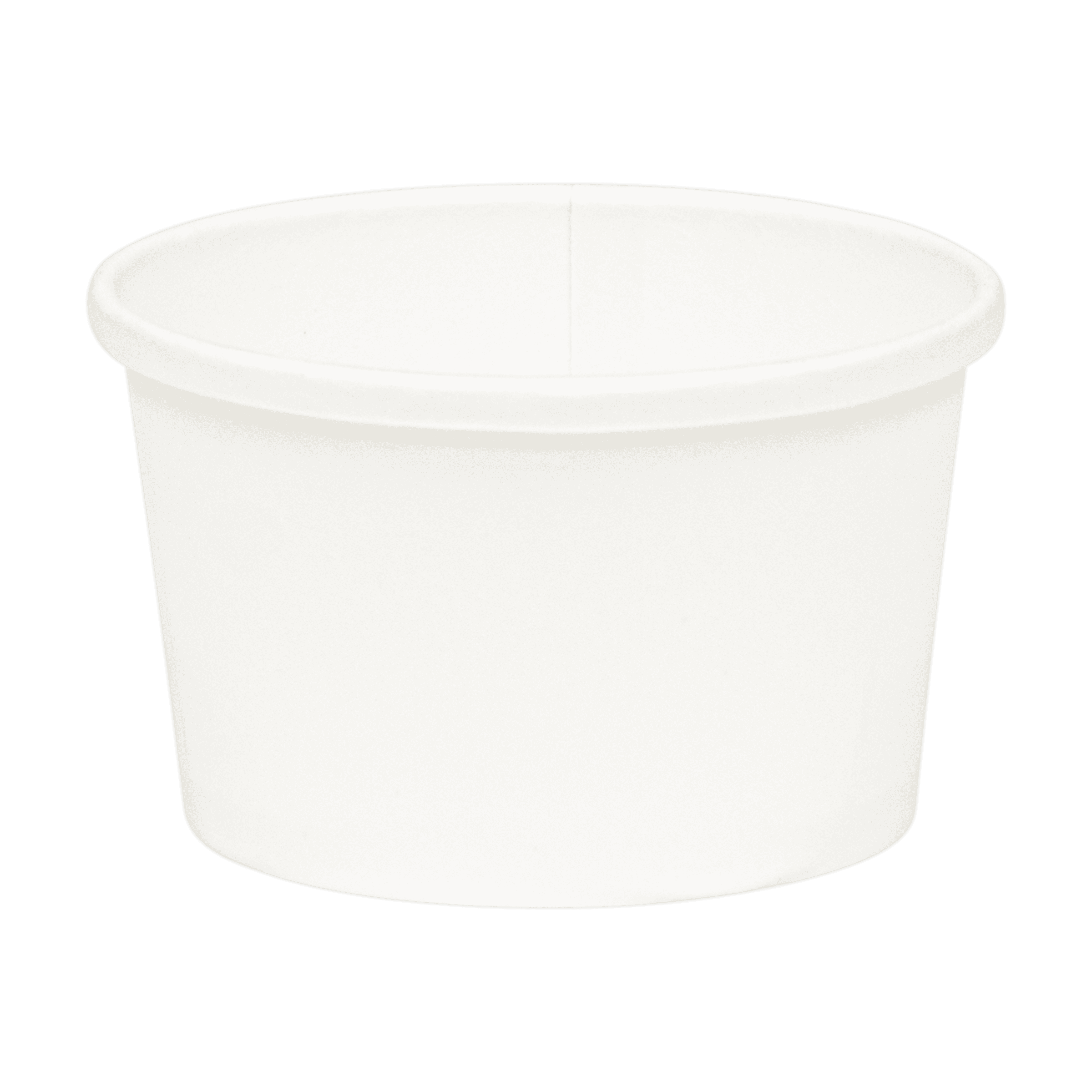 Soup Food Container 8 OZ SBS Paperboard White Leak Resistant 500/Case