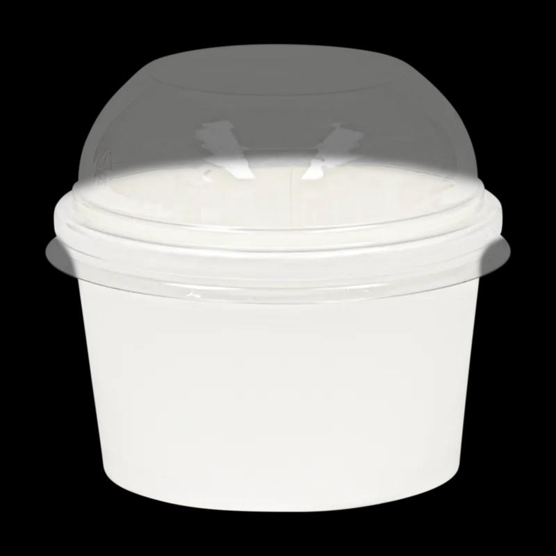 Soup Food Container 8 OZ SBS Paperboard White Leak Resistant 500/Case