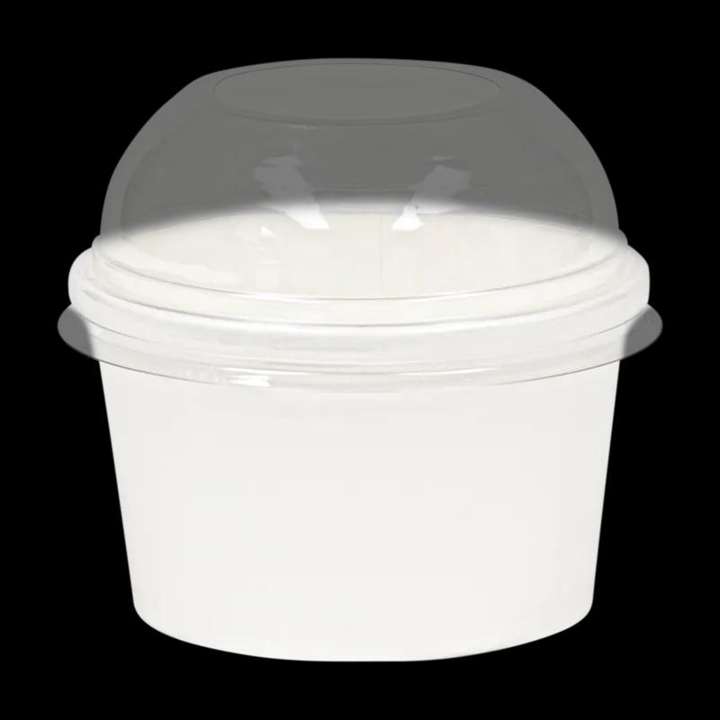 Soup Food Container 8 OZ SBS Paperboard White Leak Resistant 500/Case