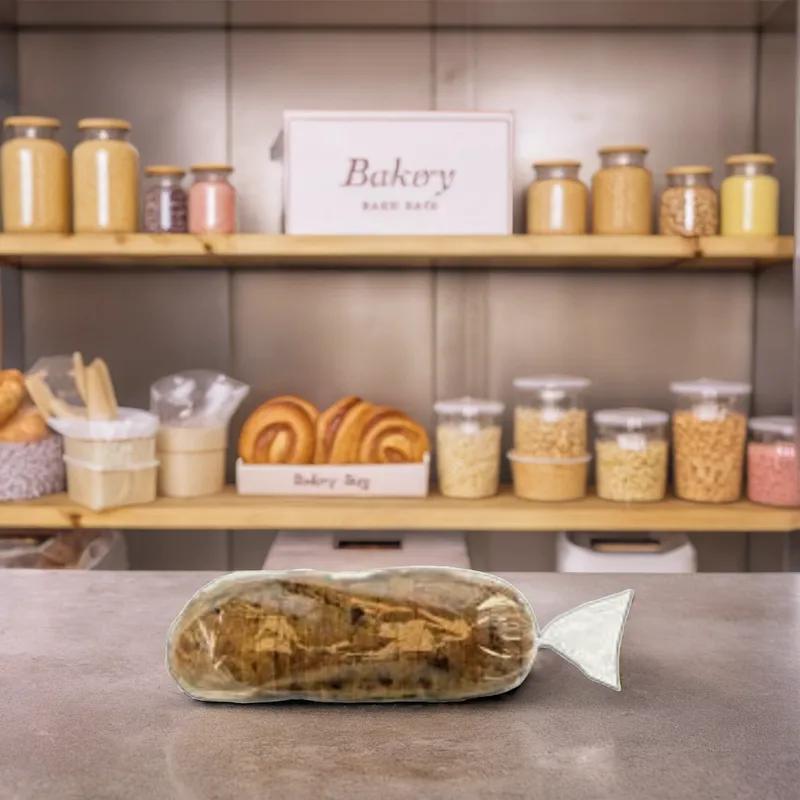 Bakery Bag 9X4X16 IN Polypropylene (PP) 0.8MIL Clear 1000/Case