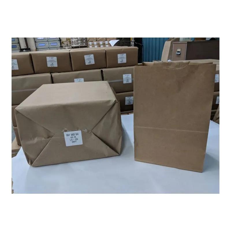 Grocery Bag 1/6 BBL 65# Plain Sack 400/Bundle