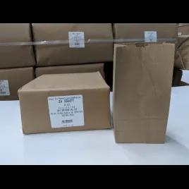Bag 4X2.5X7.75 IN 2-3 LB Paper Kraft 500/Bundle