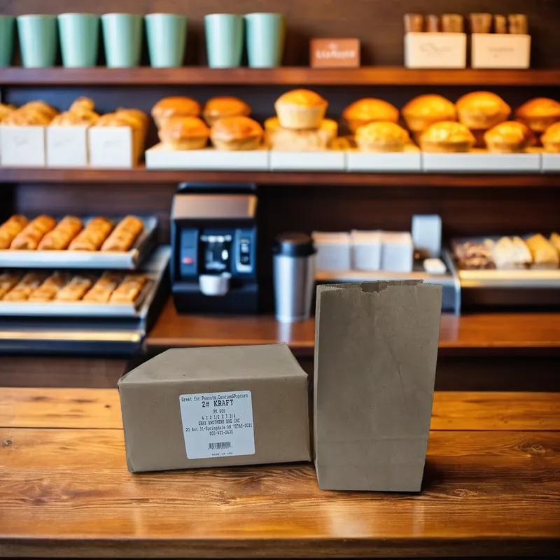 Bag 4X2.5X7.75 IN 2-3 LB Paper Kraft 500/Bundle