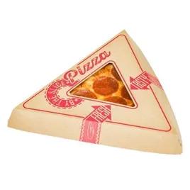 Pizza Slice Container PP SUS Paperboard Kraft White With Window 400/Case