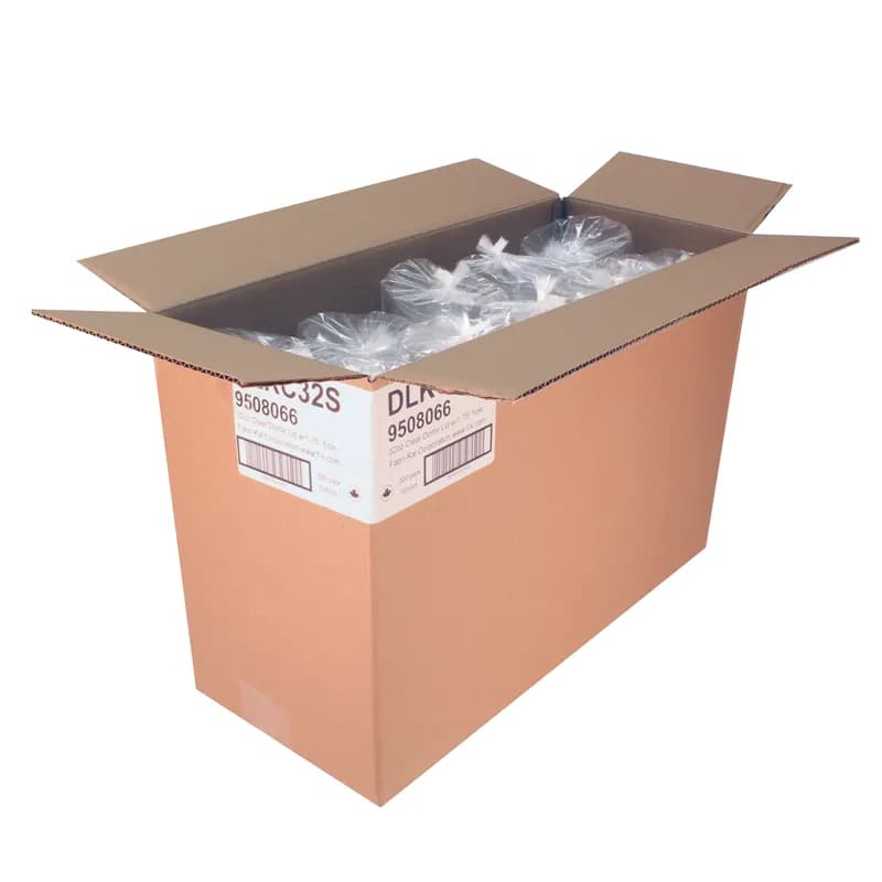 Lid 4.4X1.8 IN PET Clear For 32 OZ Cup 1.75 IN Hole 500/Case