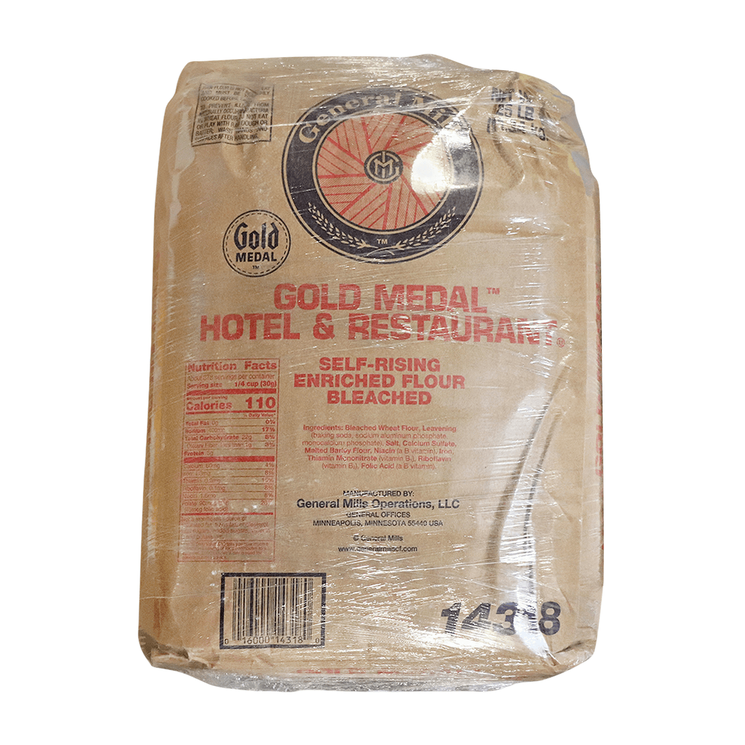 Hotel & Restaurant Hard Wheat Flour 25 LB Self-Rising 2/Bundle