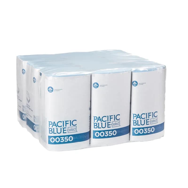 Pacific Blue Select Windshield Towel 10.2X9.5 IN 168.2 FT 2 Paper Single Fold 250 Sheets/Pack 9 Packs/Case