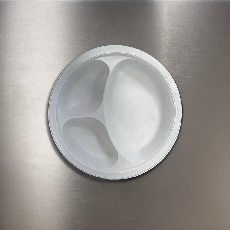 Victoria Bay Plate 10.25 IN 3 Compartment MFPP White Round 500/Case