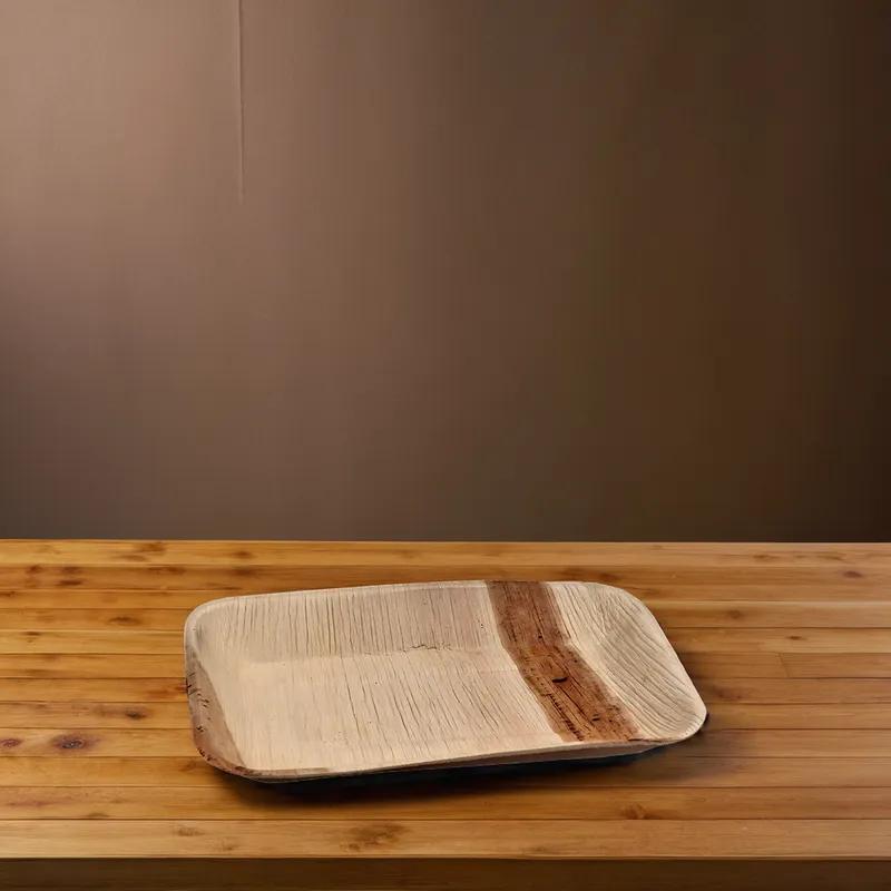 Serving Tray 6X9 IN Bamboo Kraft Rectangle 100/Case