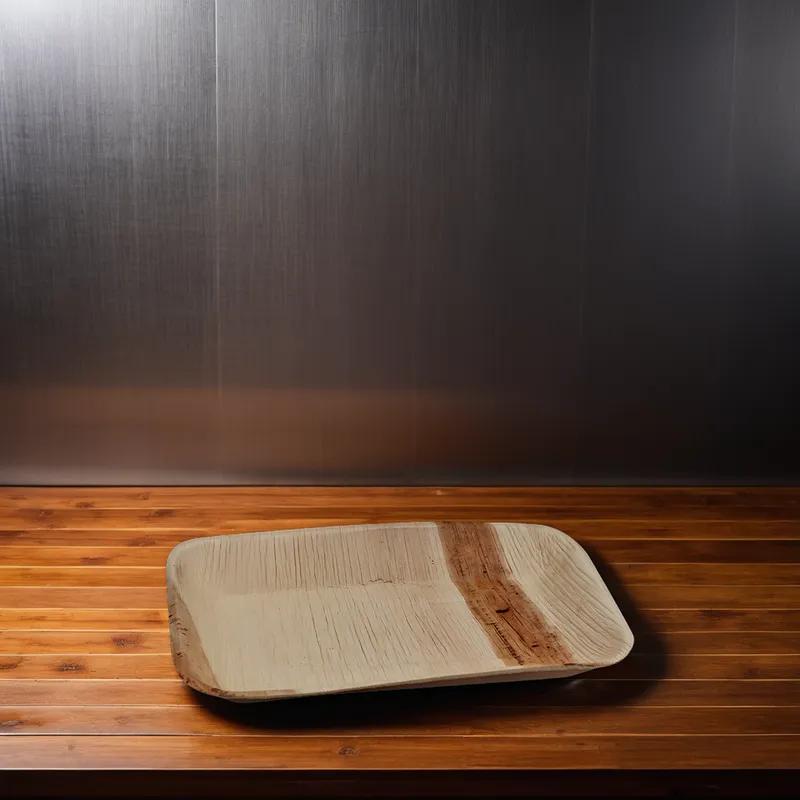 Serving Tray 6X9 IN Bamboo Kraft Rectangle 100/Case