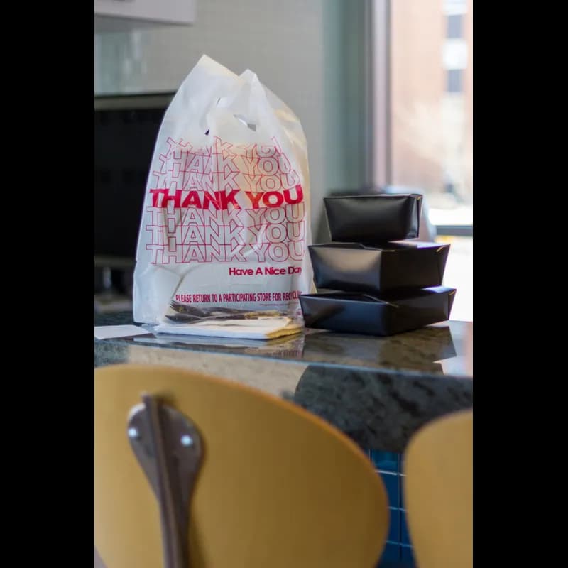 #1 Take-Out Box Fold-Top 4.375X3.5X2.5 IN Paperboard Black 50 Count/Pack 9 Packs/Case 450 Count/Case