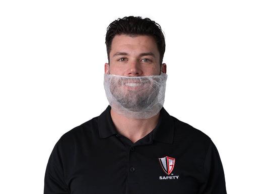 Beard Cover 18 IN White PP 1000/Case