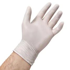 Gloves Medium (MED) White Vinyl Synthetic Powder-Free 1000/Case