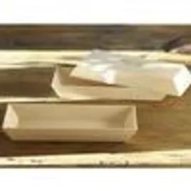 Serving Tray Small (SM) 3X8 IN Rice Paper Wood Natural Rectangle 300/Case