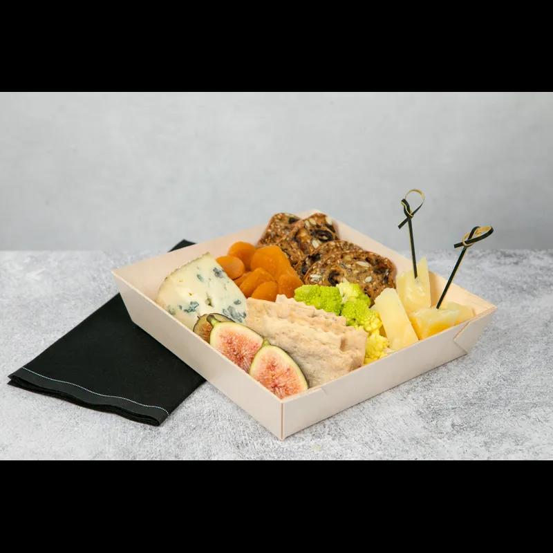 Looped Skewer 2.4 IN Bamboo Black 100 Count/Pack 20 Packs/Case 2000 Count/Case