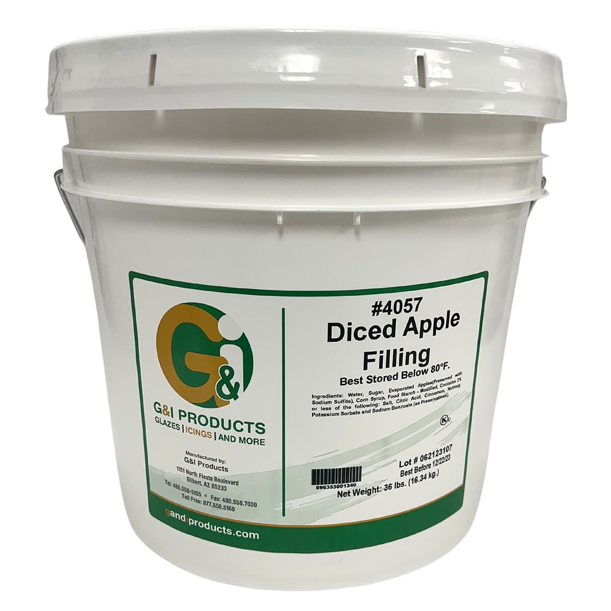 Diced Apple Danish Filling 1/Each