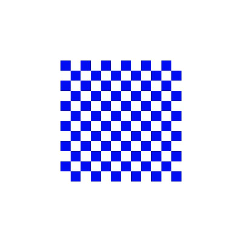 Basket Liner 12X12 IN Dry Wax Paper Blue White Check 2000/Case