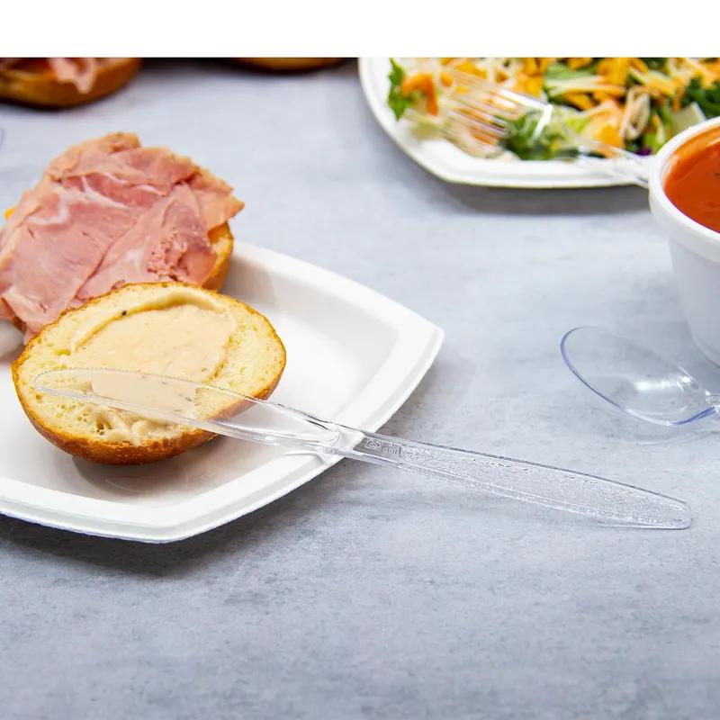 Solo® Guildware® Knife 7.625 IN PS Clear Heavy Duty 1000/Case