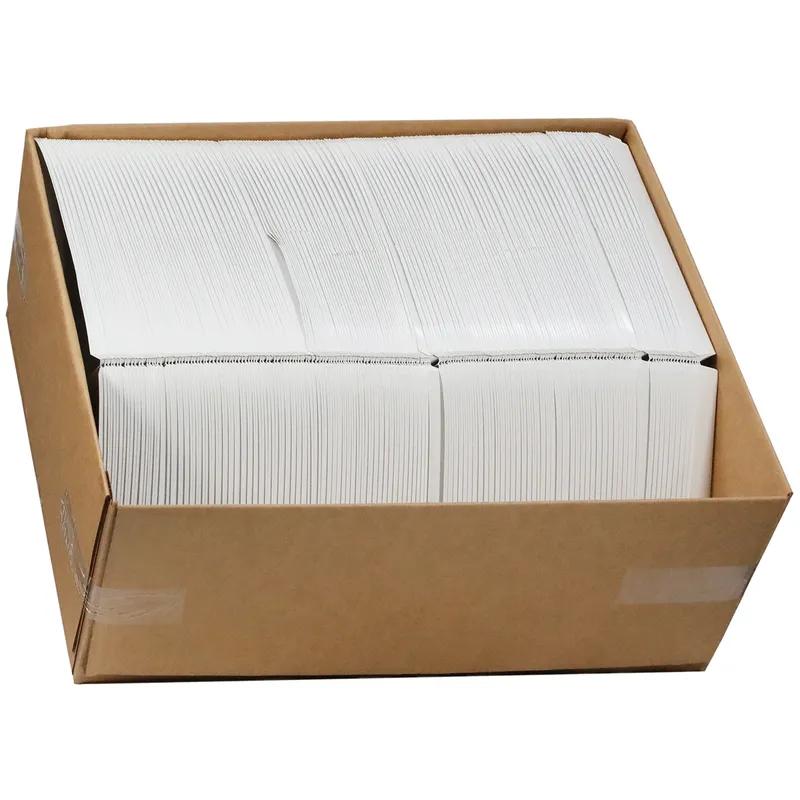 Pizza Slice Container Hinged 10.9X9.9X1.62 IN Paperboard White 220/Case