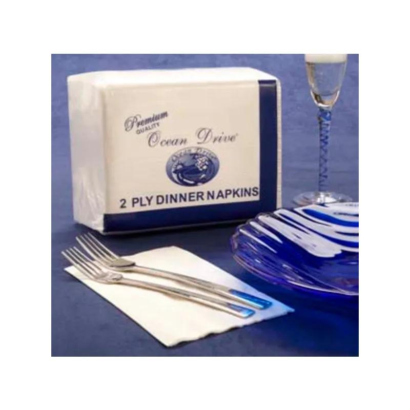 Dinner Napkins 2PLY 1/8 Fold 2800/Case