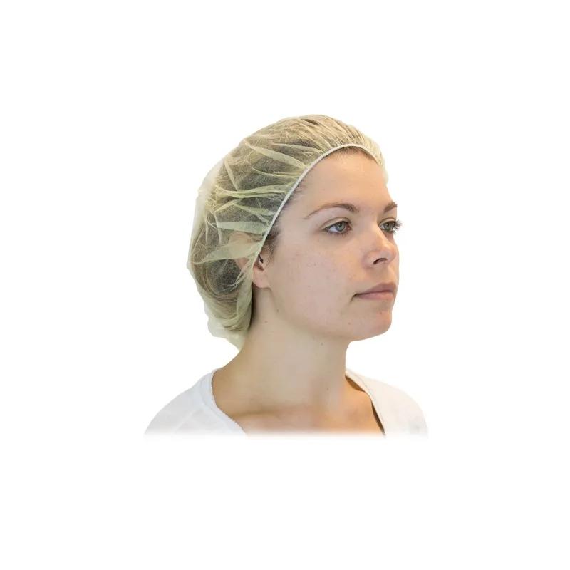 Hairnet 24 IN Yellow PP 1000/Case