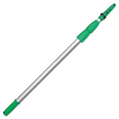 OptiLoc™ Extension Pole 14 FT Green Silver Anodized Aluminum Plastic 1/Each