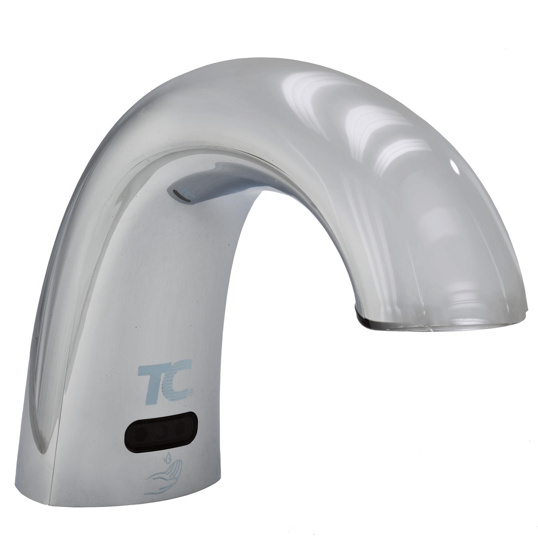 OneShot® Soap Dispenser Foam Chrome Plastic Counter Mount Low Profile 1/Each